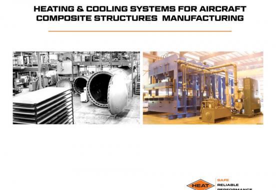 heating and cooling systems for aircraft composite structures manufacturing